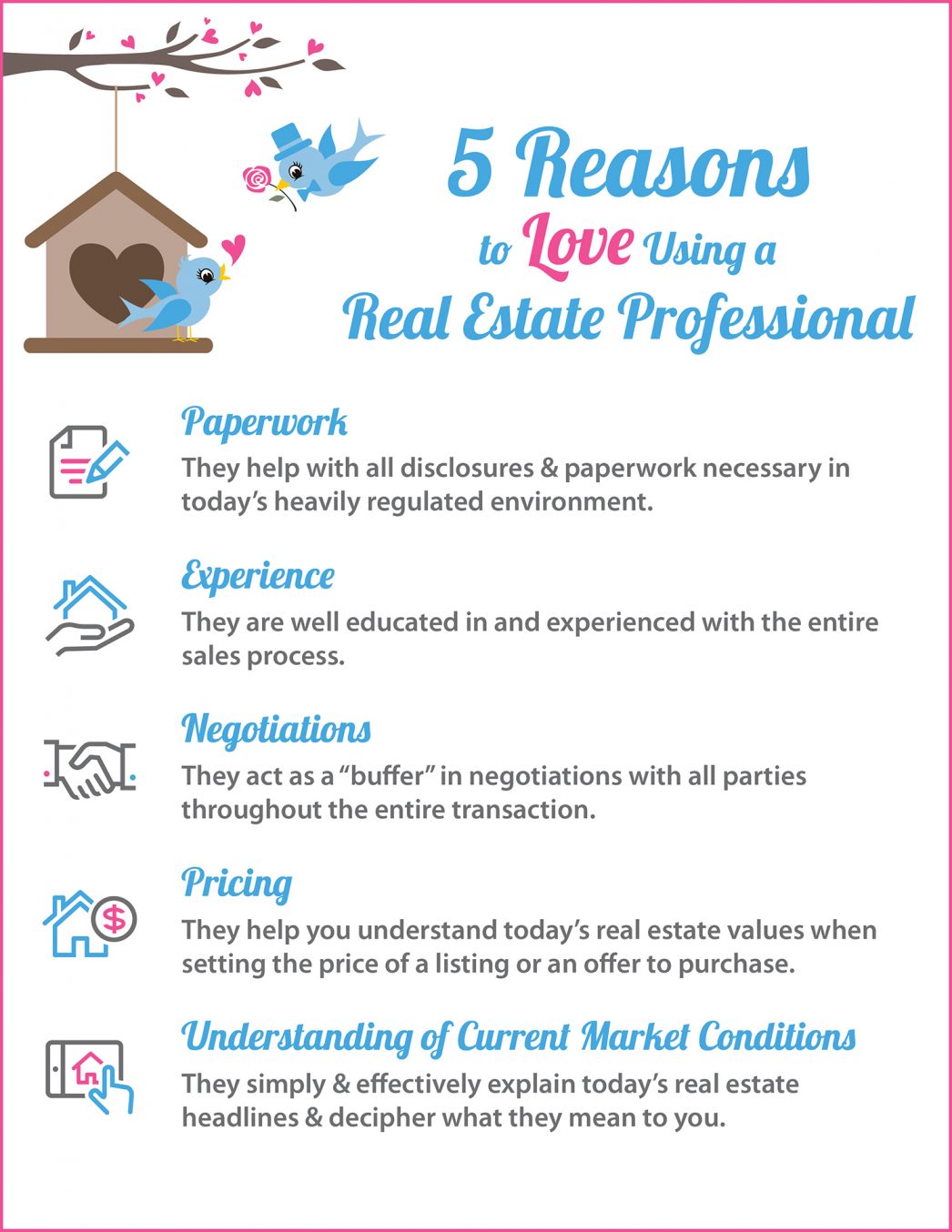 5 Reasons to Love Using A RE Pro [INFOGRAPHIC] | MyKCM
