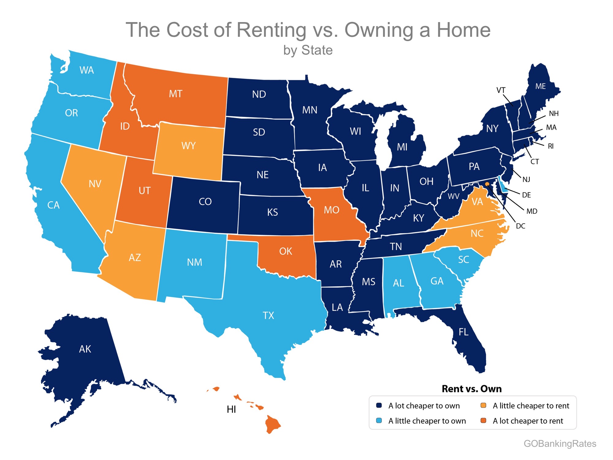 Buying Remains Cheaper Than Renting in 39 States